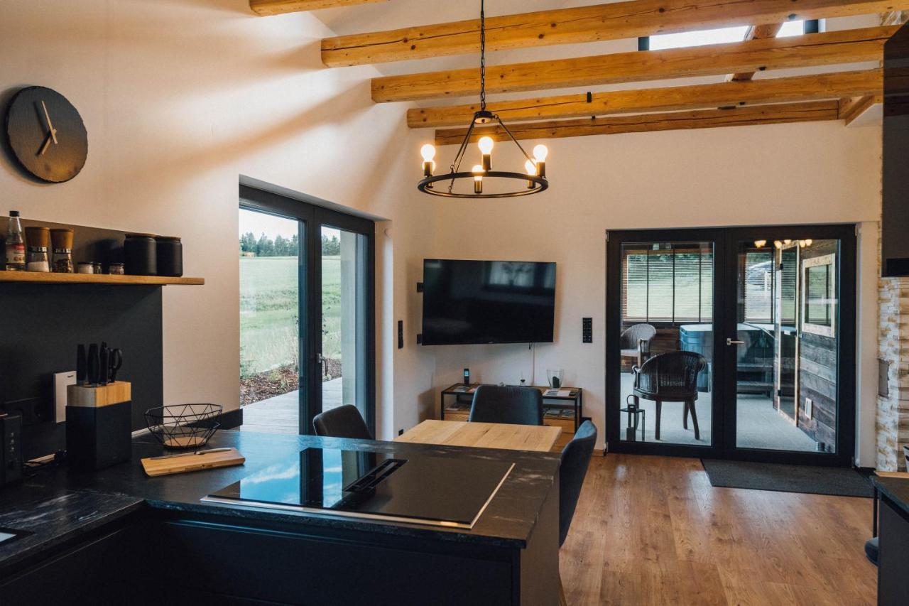 Frankenwald-Lodge Schwarzenbach am Wald ภายนอก รูปภาพ