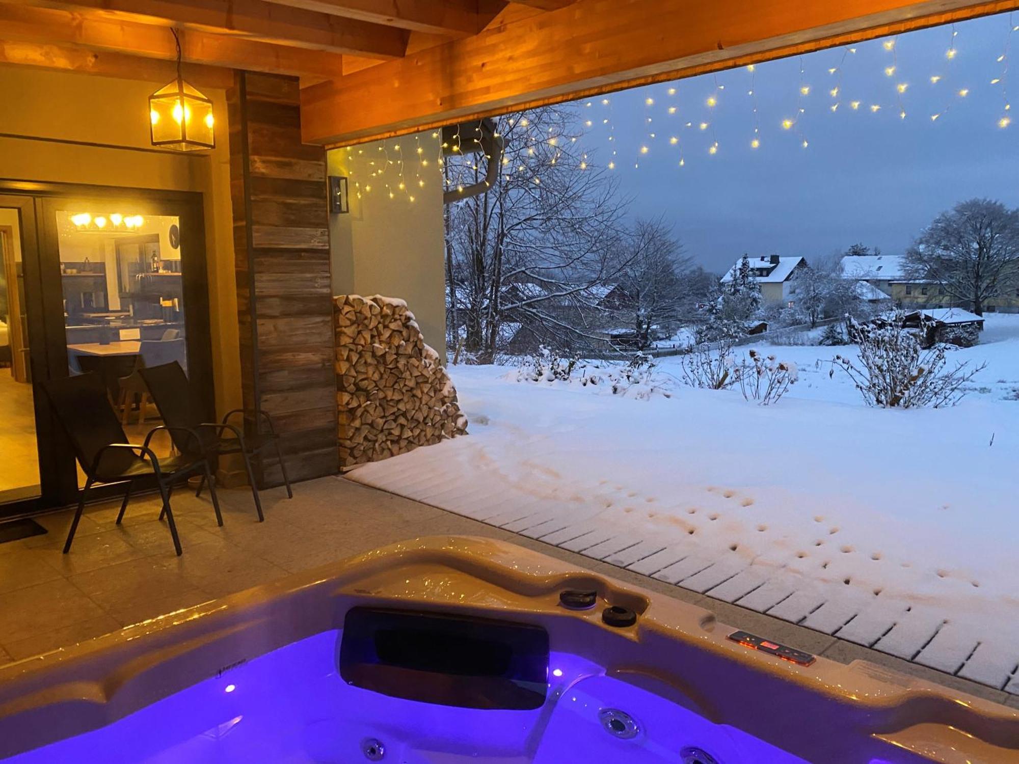 Frankenwald-Lodge Schwarzenbach am Wald ภายนอก รูปภาพ